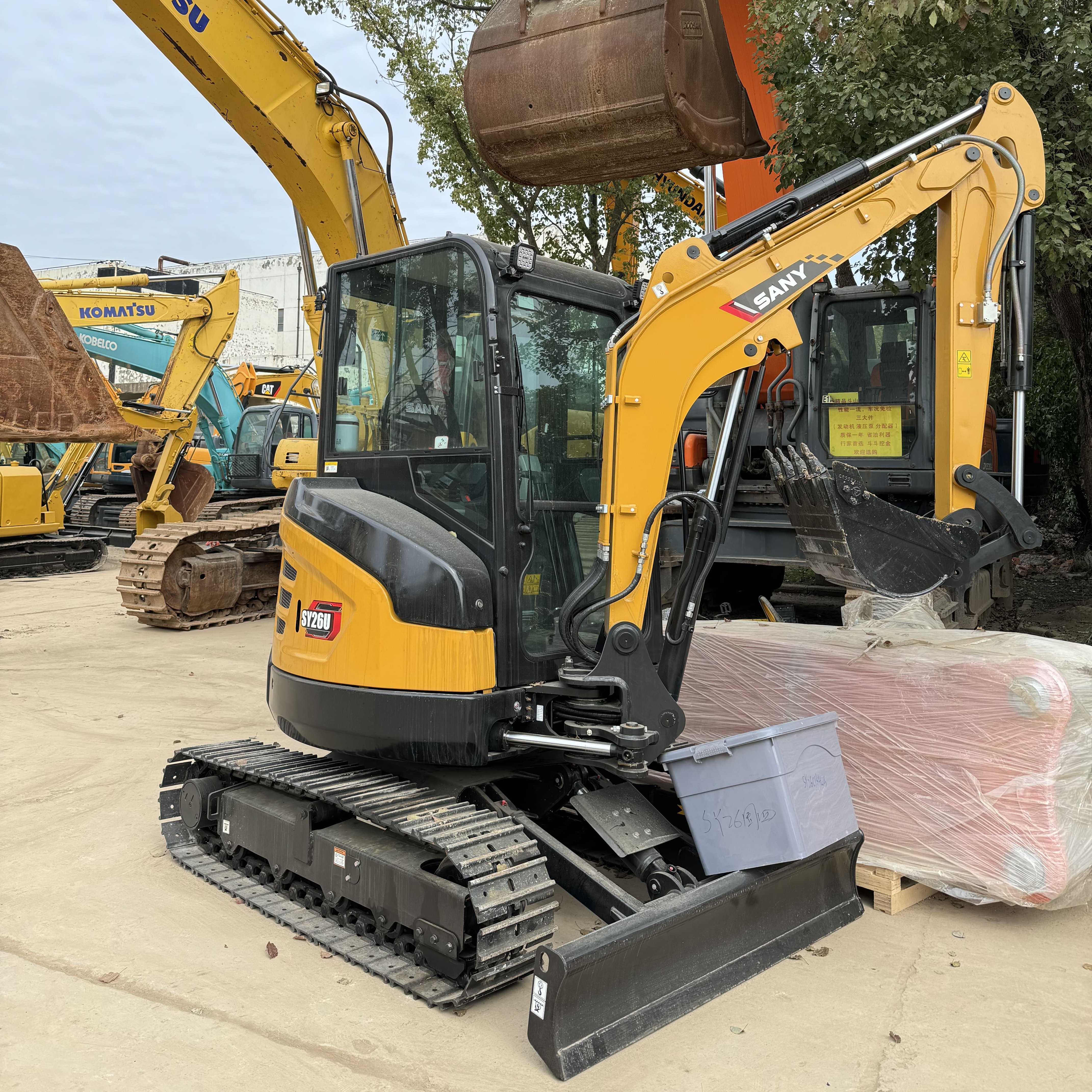 RuiLan 2023year Product New SANY SY26U Crawler Excavator SY55 SY60 SY75 SY95 Used Construction Machinery