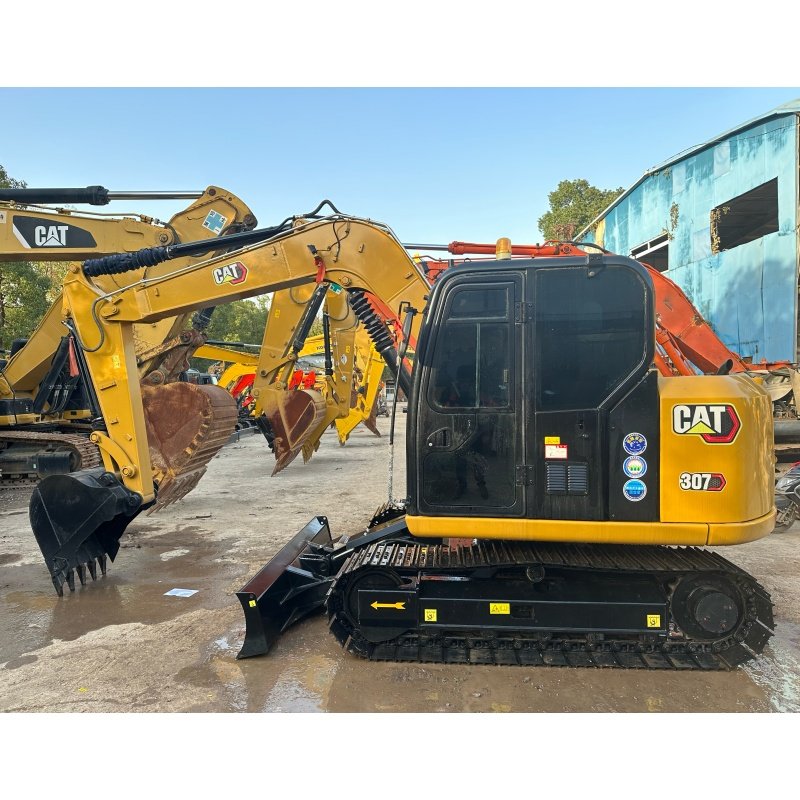 Hot sale fairly new used excavator Caterpillar CAT 307E2 good quality hydraulic crawler EPA CE digging machine