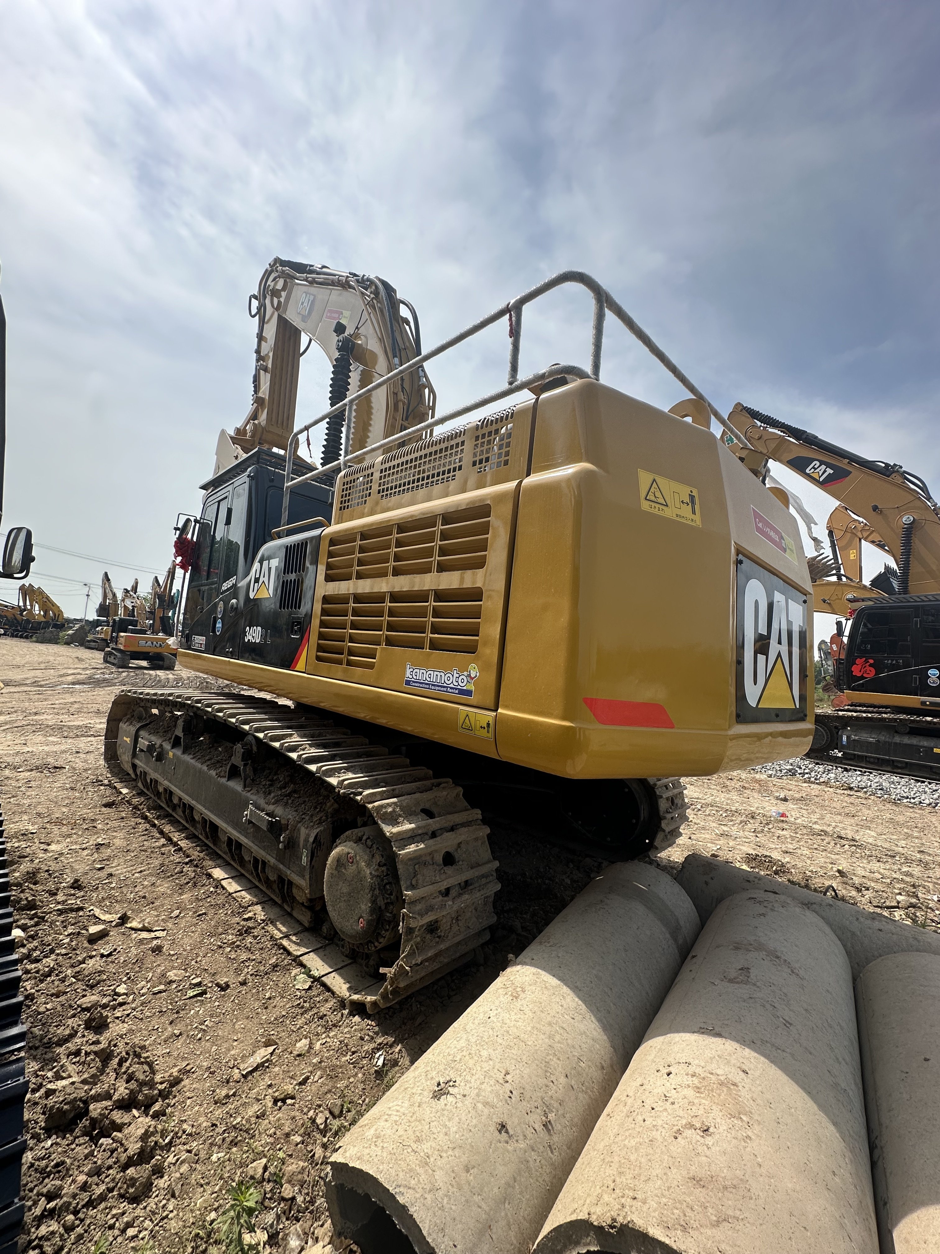Used Caterpillar CAT349D cat349d2 Excavator 49 tons Used Excavator japan CAT349 Heavy Equipment Machine for Construction Quarry