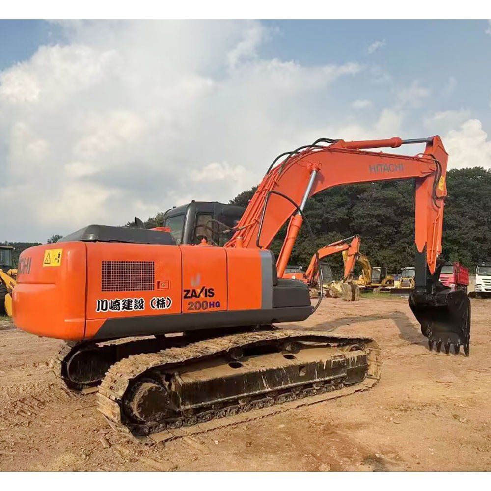 Used Hitachi ZX200-3 hydraulic crawler excavator 20ton EX200 ZX210 ZX240 Hitachi digger excavator machine