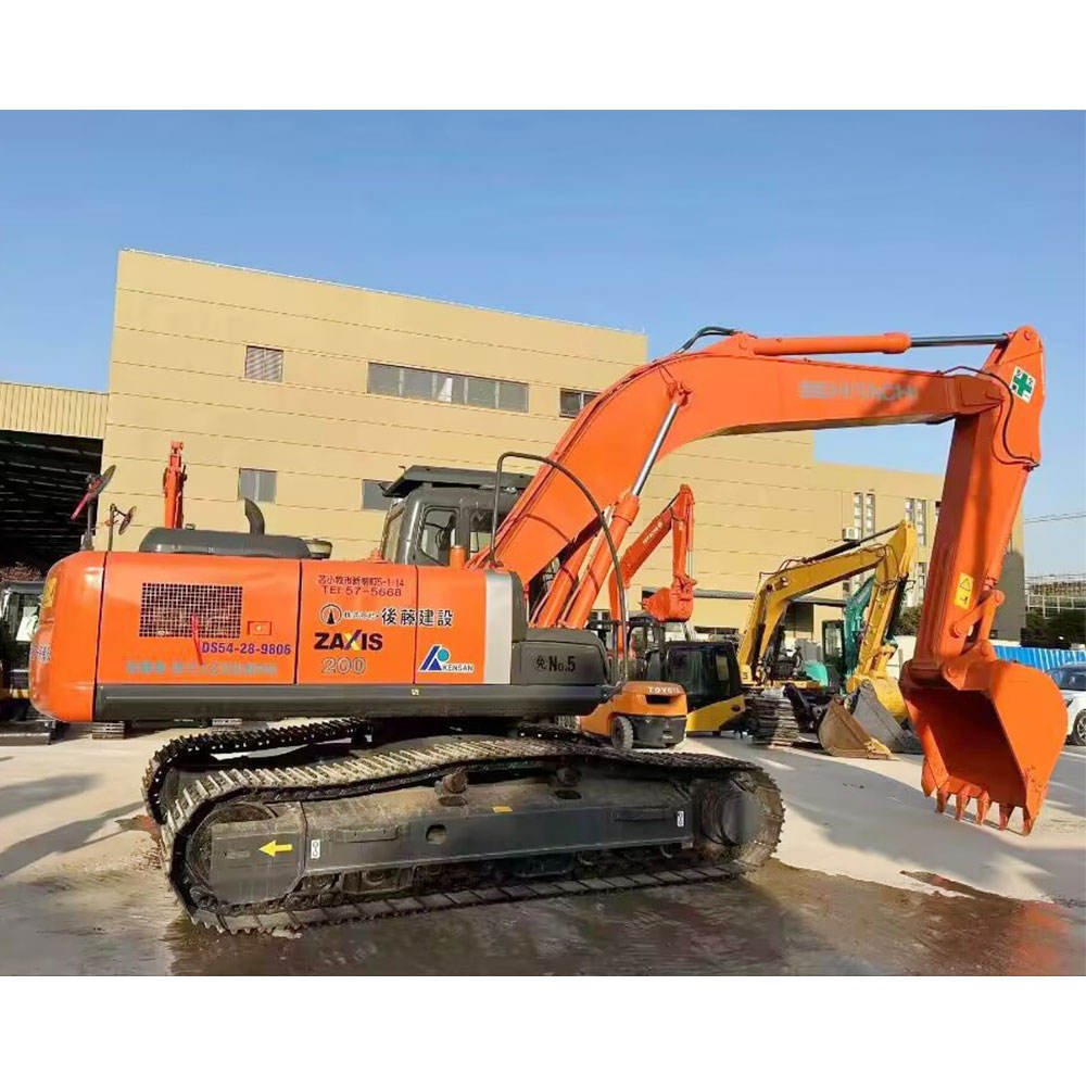 Used Hitachi ZX200-3 hydraulic crawler excavator 20ton EX200 ZX210 ZX240 Hitachi digger excavator machine