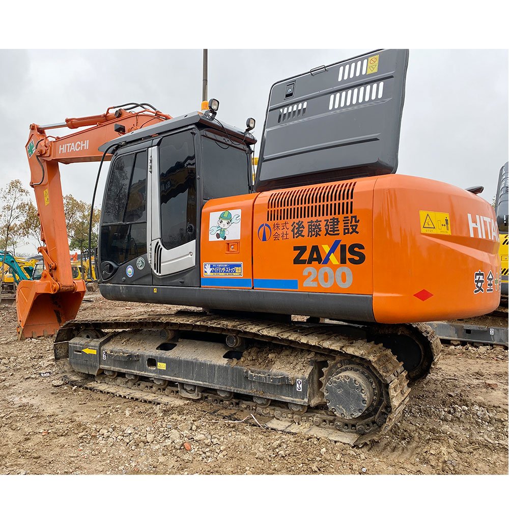Used Hitachi ZX200-3 hydraulic crawler excavator 20ton EX200 ZX210 ZX240 Hitachi digger excavator machine