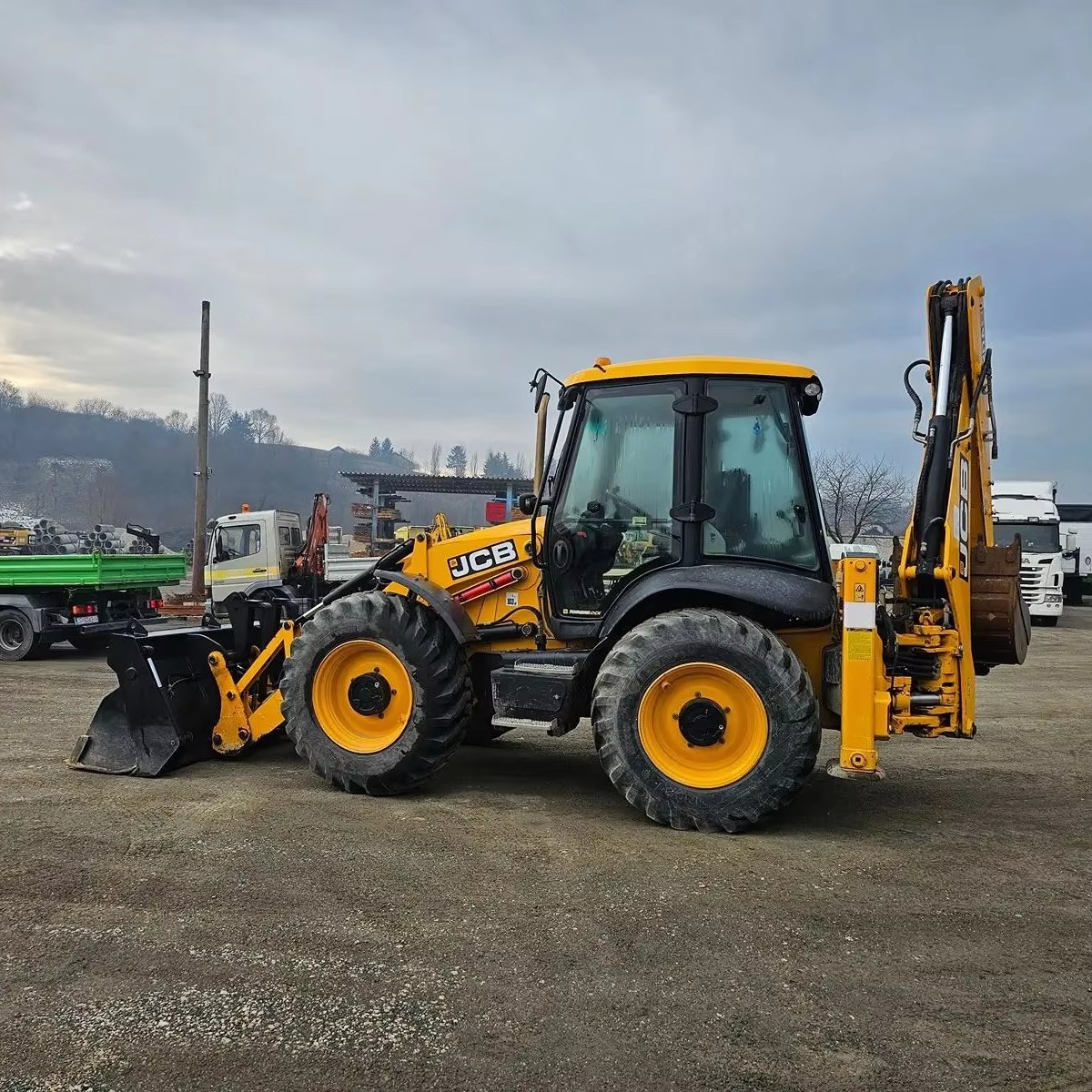Standard Original Used JCB Backhoe Loader For Sale JCB 4CX JCB 3CX with High Capacity