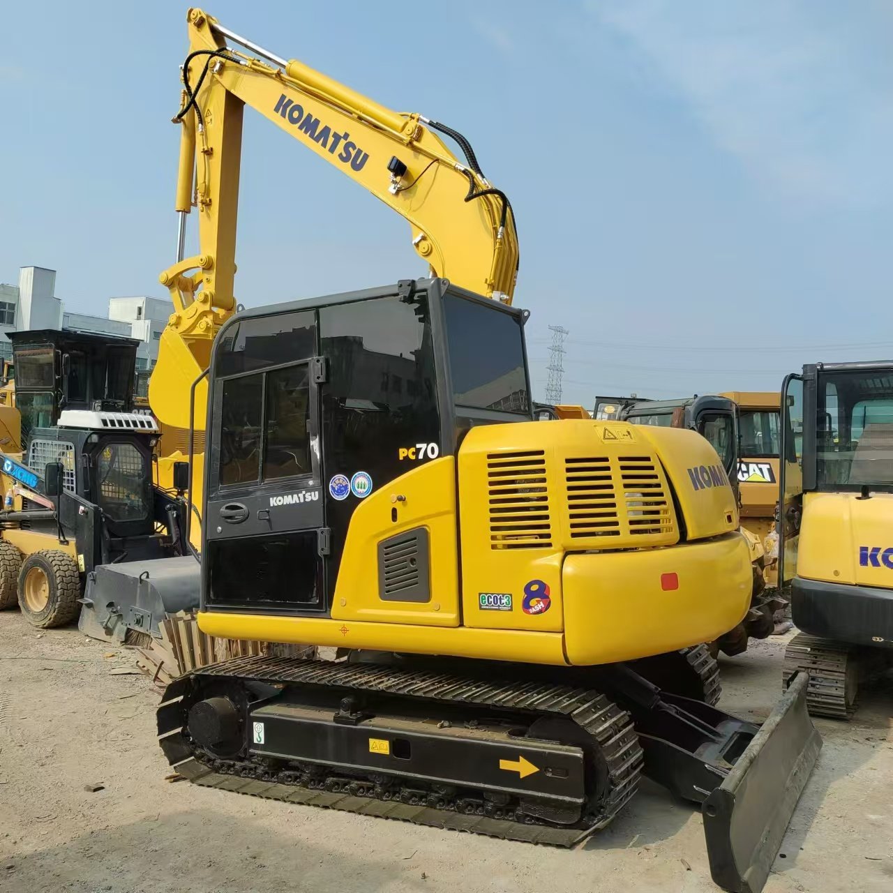 Komatsu PC60 PC70 PC80 Excavator For Sale Used Komatsu PC200 PC240 PC260 Excavator Price Excellent Performance Komatsu Machinery