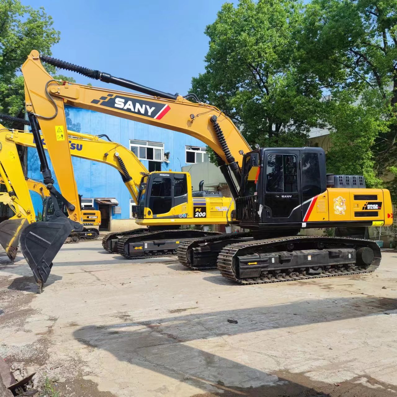 Sany crawler excavator Sy215c Used Sany Sy 215 Excavator Price 20Ton Second Hand SANY 205 215 235