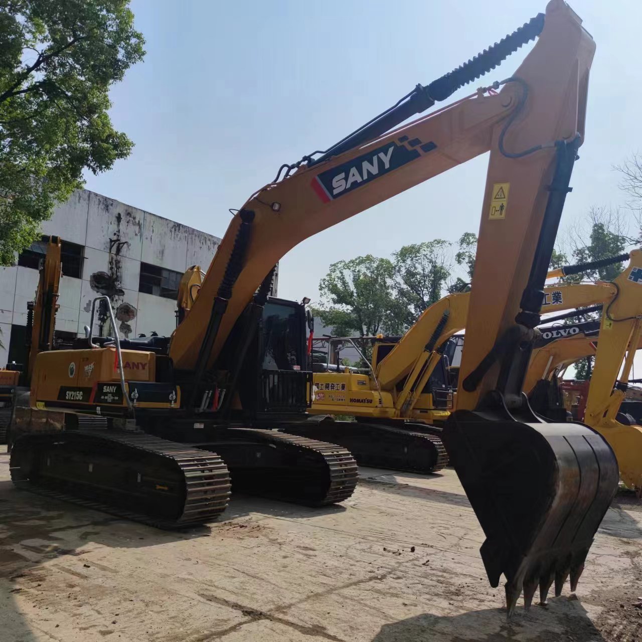 Sany crawler excavator Sy215c Used Sany Sy 215 Excavator Price 20Ton Second Hand SANY 205 215 235