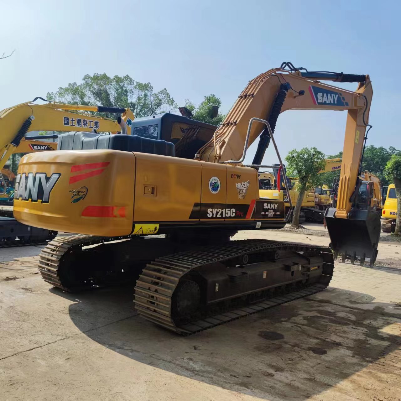 Sany crawler excavator Sy215c Used Sany Sy 215 Excavator Price 20Ton Second Hand SANY 205 215 235