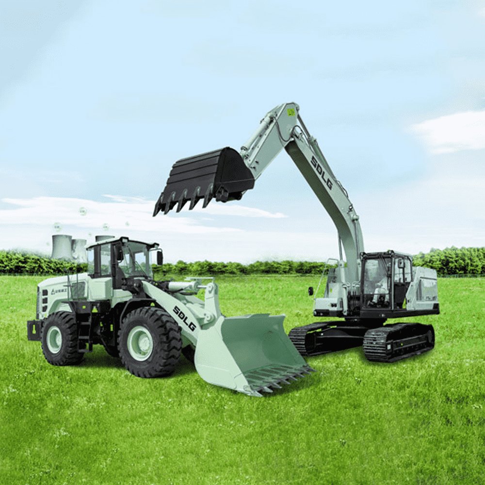 SDLG L956HEV used loader 4 wheel drive 3 m3 bucket 5ton electric wheel loader