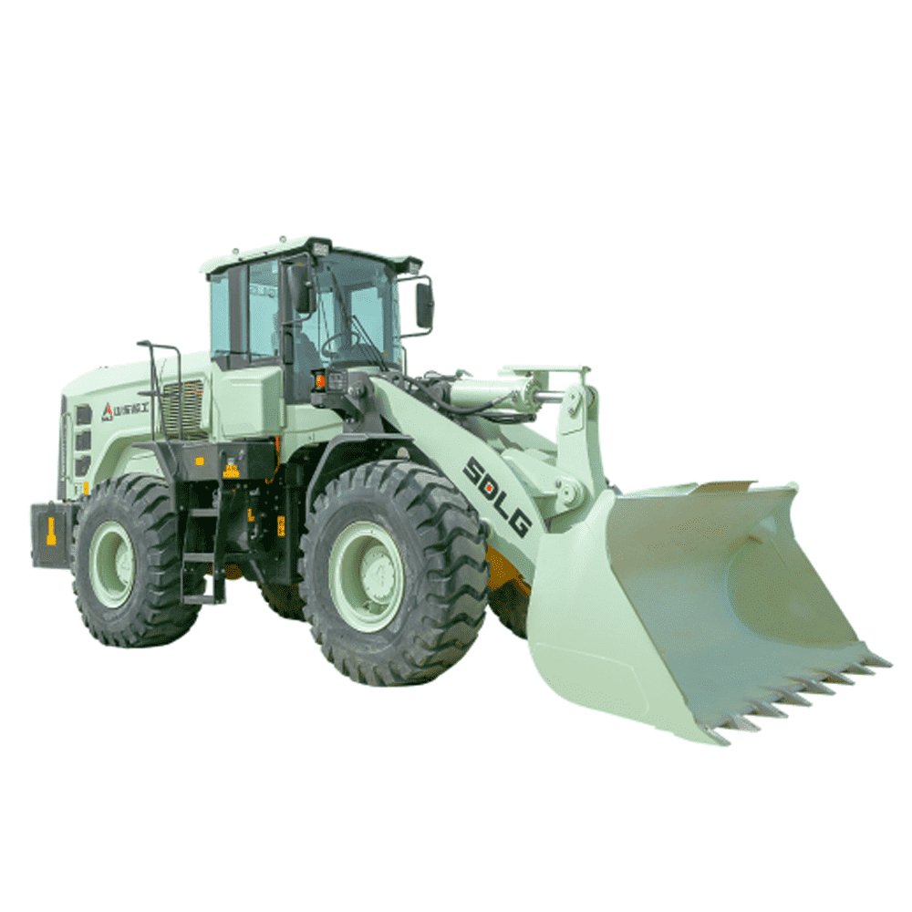 SDLG L956HEV used loader 4 wheel drive 3 m3 bucket 5ton electric wheel loader