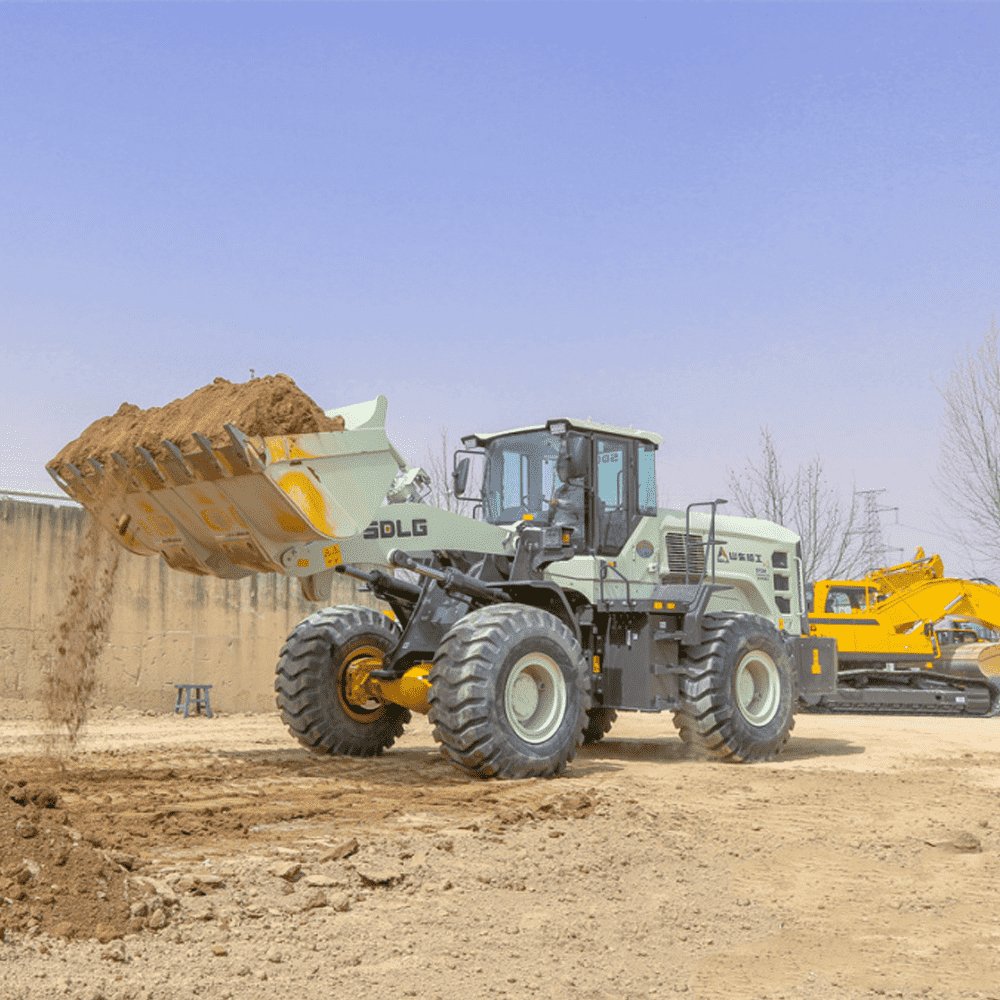 SDLG L956HEV used loader 4 wheel drive 3 m3 bucket 5ton electric wheel loader