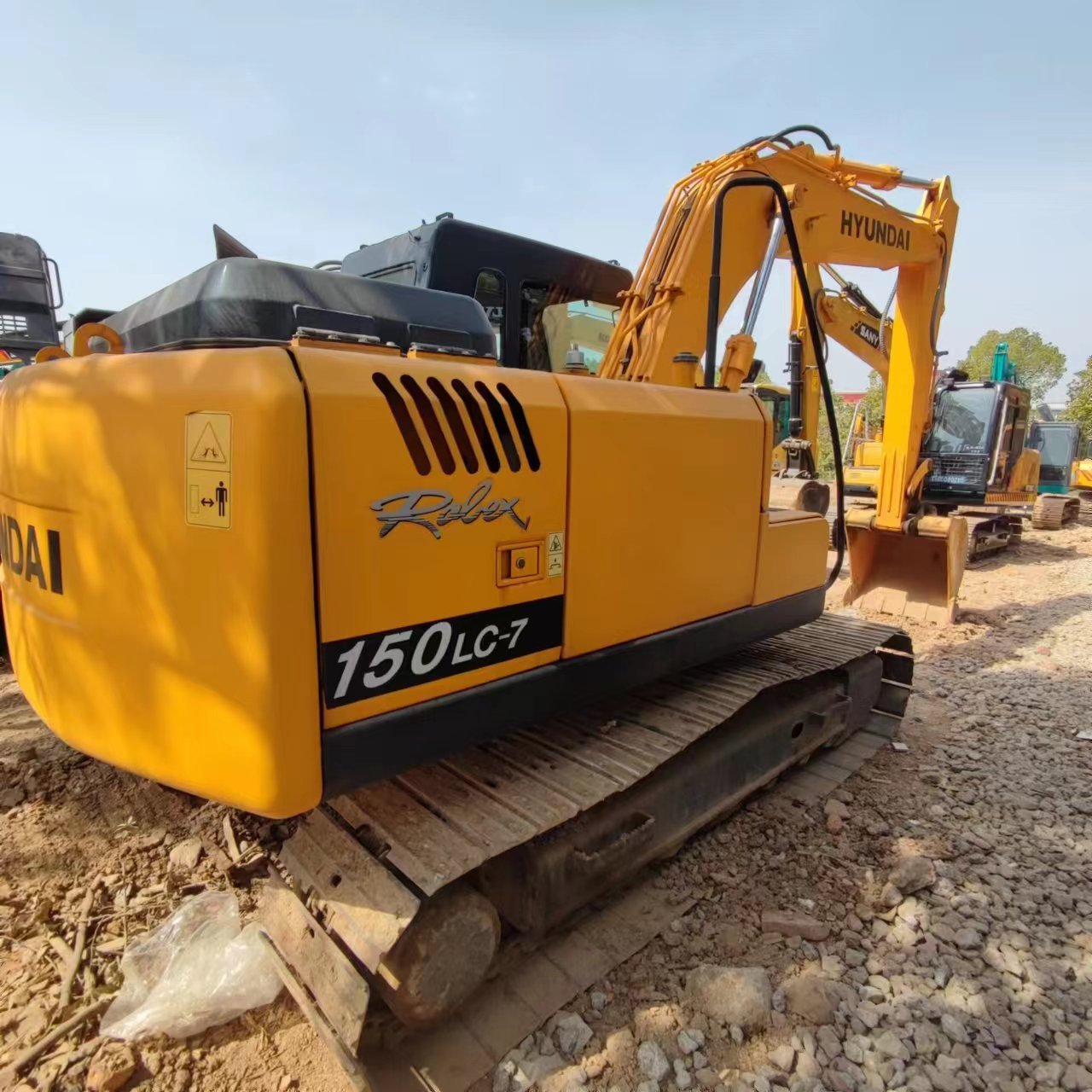2018 Used Hyundai ExcavatorR150LC-7 Hyundai Digger Secondhand 15t R150LC R150LC-9 Construction Machinery
