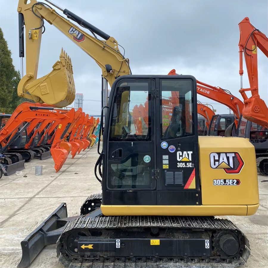 used CAT crawler excavator construction machinery CAT 305.5E2 305 306 307 secondhand used construction machinery for sale