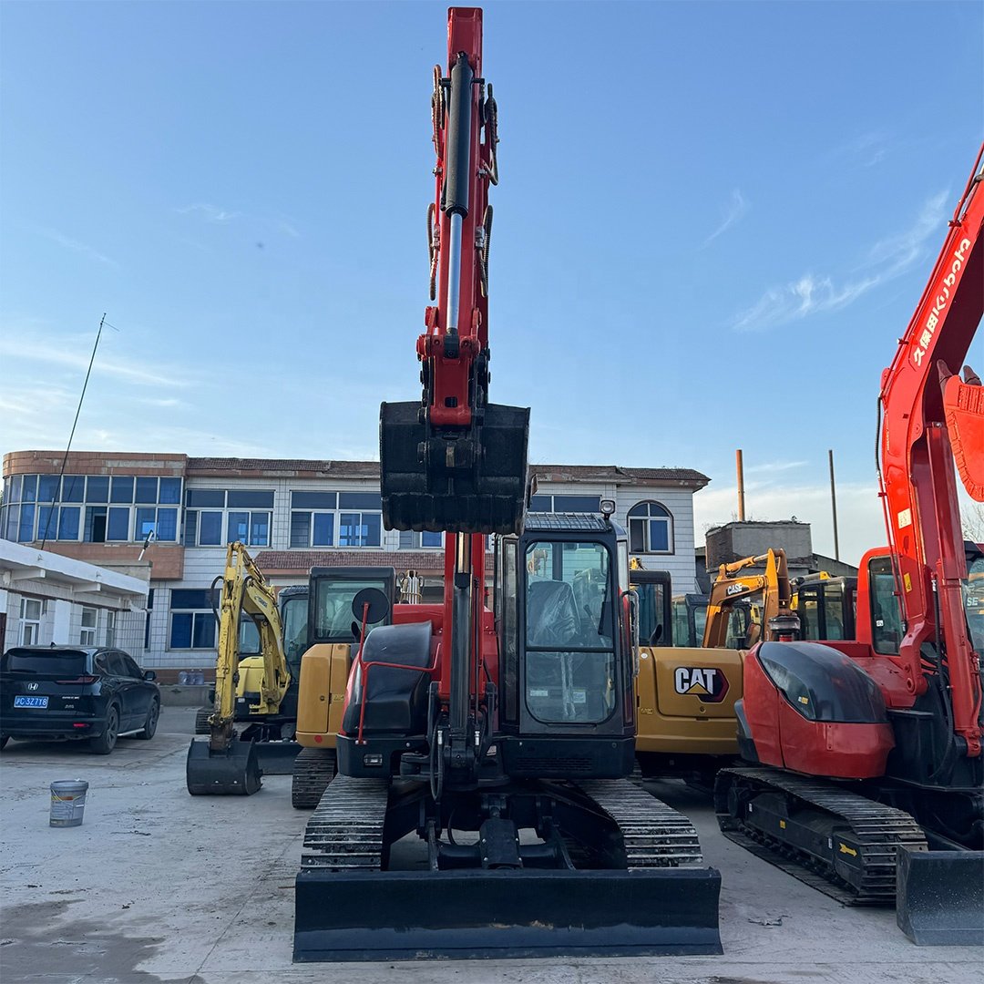 In Stock YANMAR VIO80 Machinery Mini Backhoe Used Excavator 8 Ton Crawler Digger