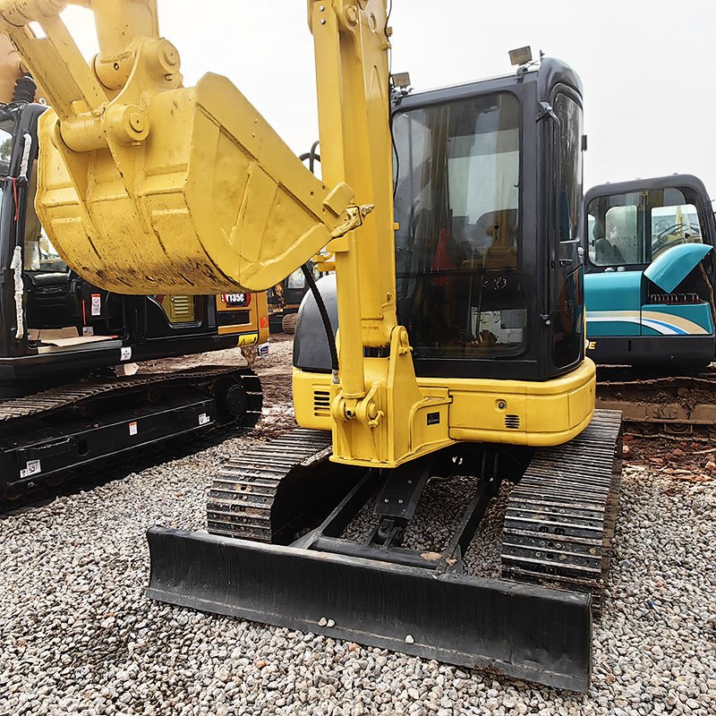 Japanese Used mini excavators Komatsu PC55 earth moving machinery second hand hydraulic excavator Komatsu 55 excavators for sale
