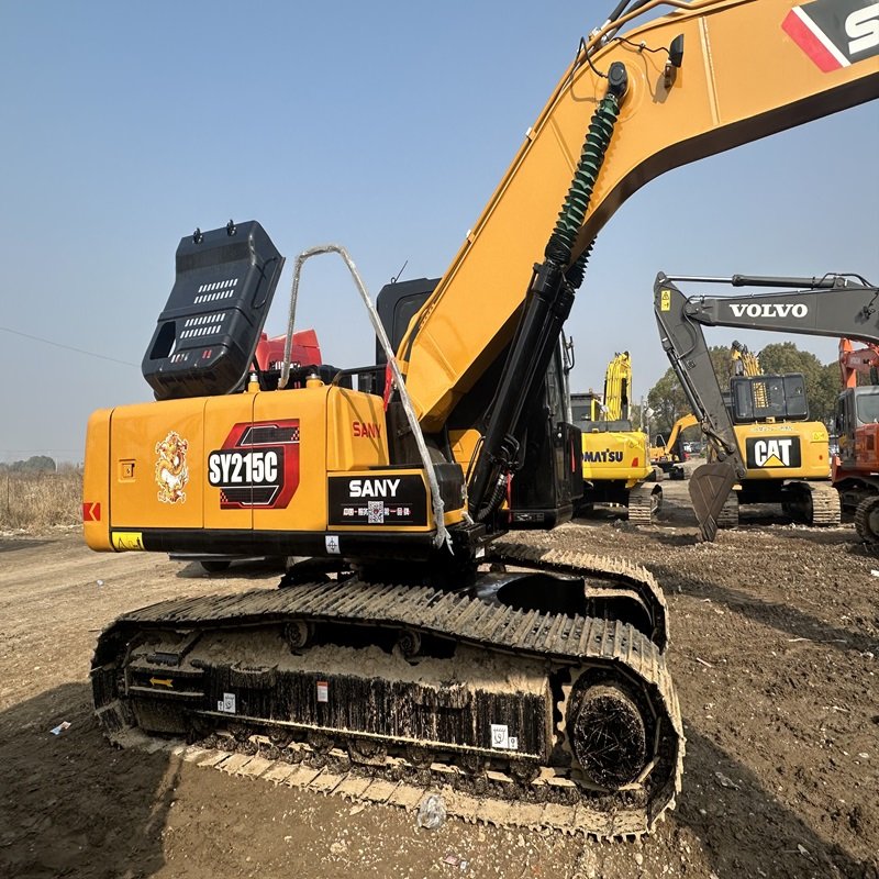 SANY used excavator SY215C SY75C SY155C SY235C SY60C 21.5 ton good condition and original design used construction machinery