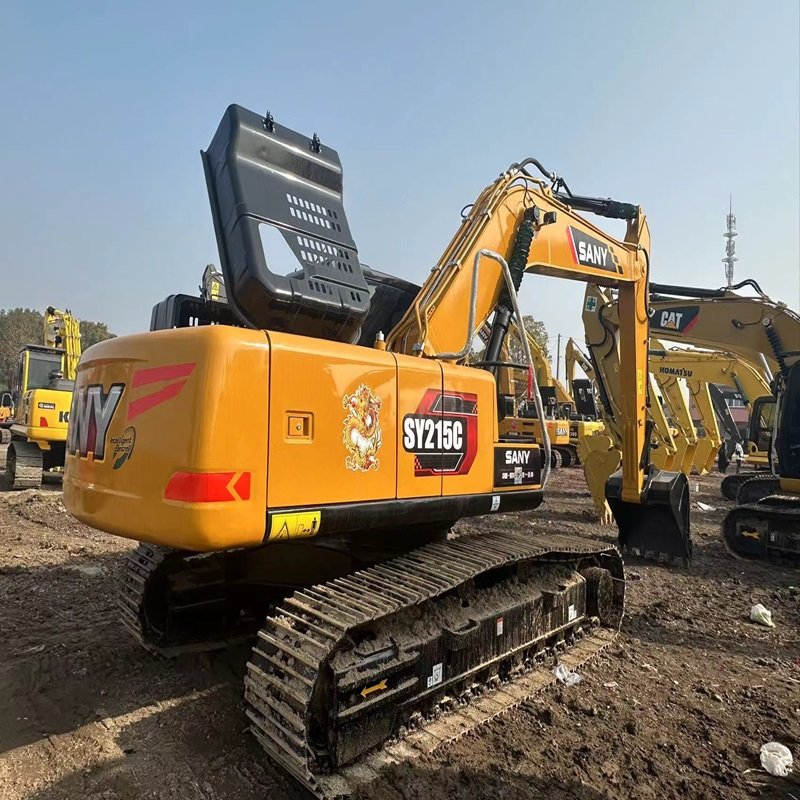 SANY used excavator SY215C SY75C SY155C SY235C SY60C 21.5 ton good condition and original design used construction machinery