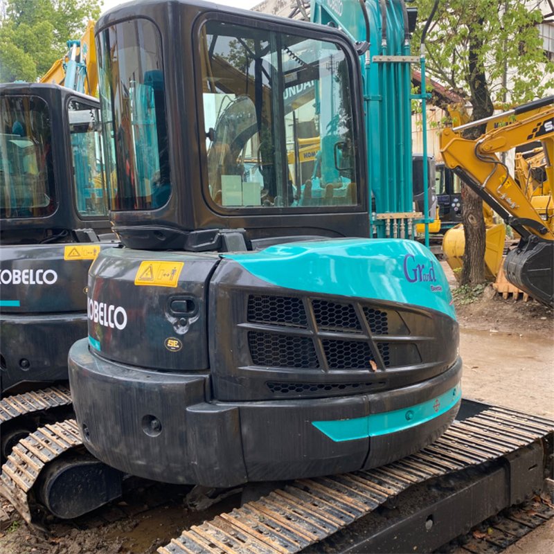 Factory Direct Used Excavator Kobelco SK55SR Used Digger Mini Factory Machinery 5 Ton Hydraulic Crawler Excavator For Sale