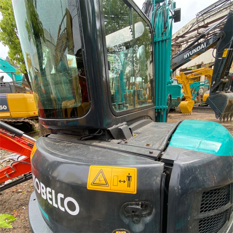 Factory Direct Used Excavator Kobelco SK55SR Used Digger Mini Factory Machinery 5 Ton Hydraulic Crawler Excavator For Sale