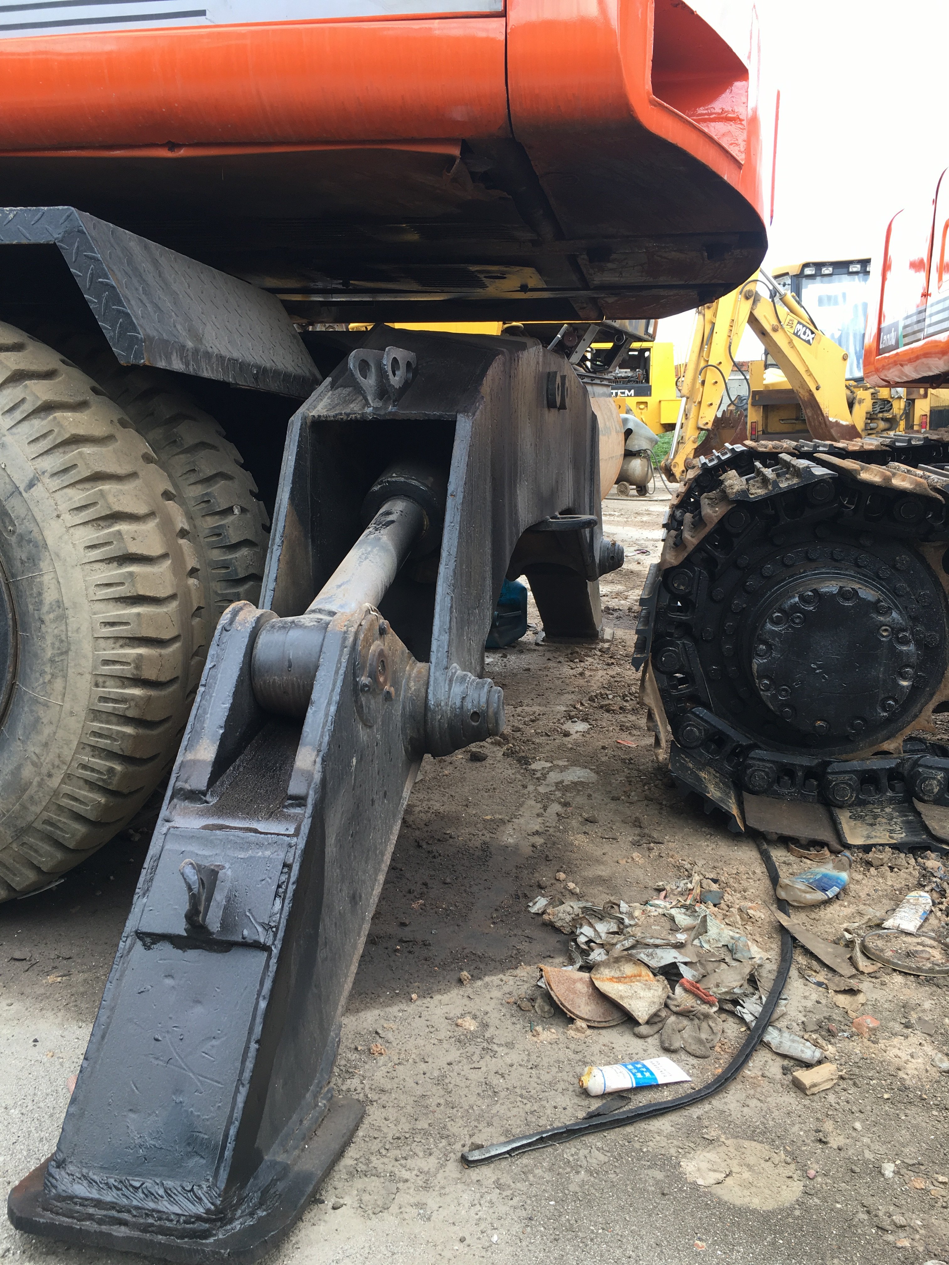 used hitachi ex160wd-1 wheel excavator with good condition,Used Hitachi Excavator/Hitachi ex160 Wheeled Excavator