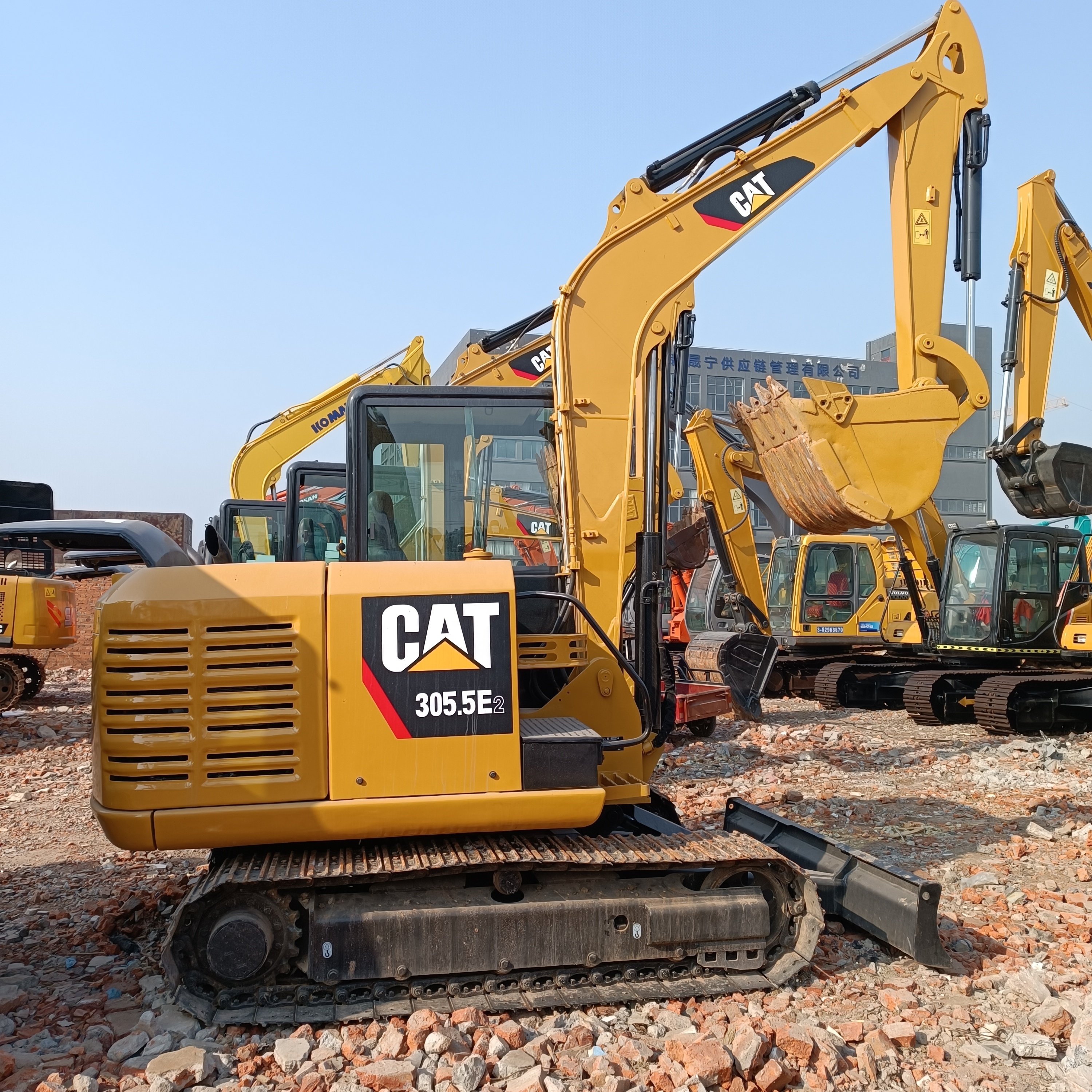 Used Caterpillar CAT 305.5E Crawler Excavator Almost New From Japan Second Hand Caterpillar CAT 305.5 Crawler Excavator In Stock