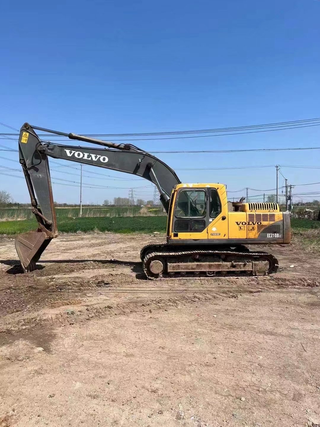 Original 21ton Volvo EC210 used excavator second hand Volvo 210 imported second hand machine