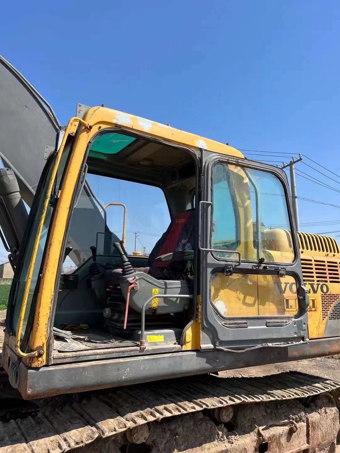 Original 21ton Volvo EC210 used excavator second hand Volvo 210 imported second hand machine