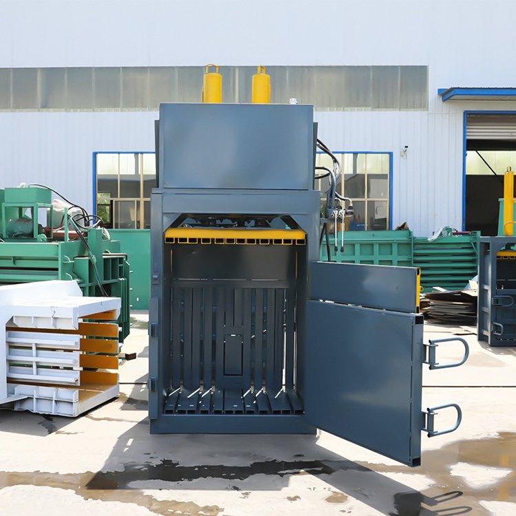 vertical hydraulic baler machine carton box baling press machine for used clothing