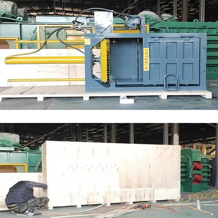vertical hydraulic baler machine carton box baling press machine for used clothing