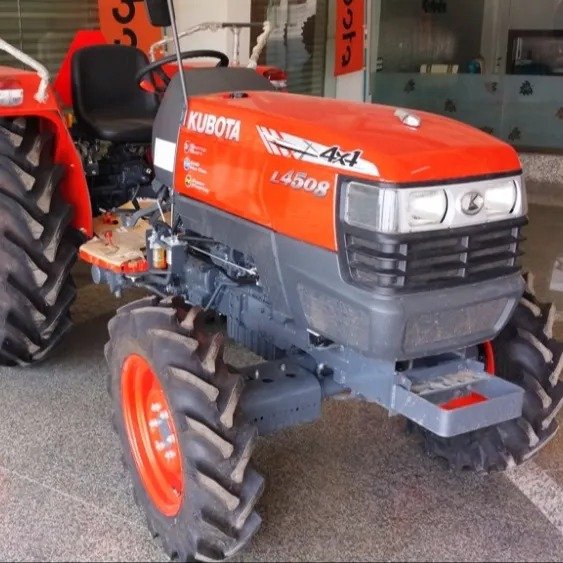 Good use japanese used tractors Kubota 4x4 farming machine agricultural tractor