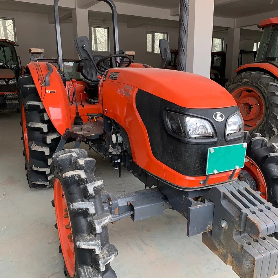 Good use japanese used tractors Kubota 4x4 farming machine agricultural tractor