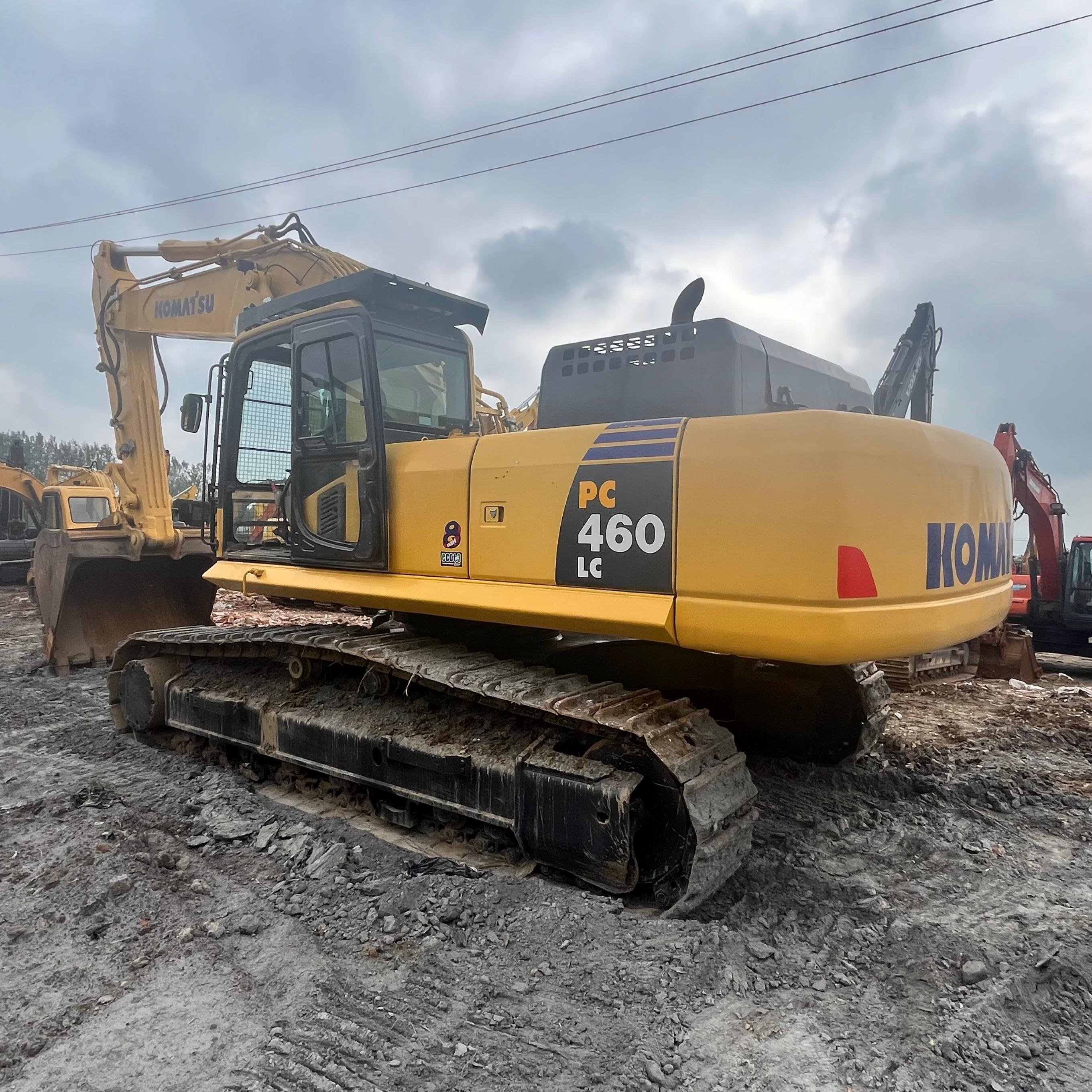 Secondhand Komatsu pc460-8 diggers heavy duty Nice Condition Komatsu460 used Crawler 46ton excavators with Simple Operation