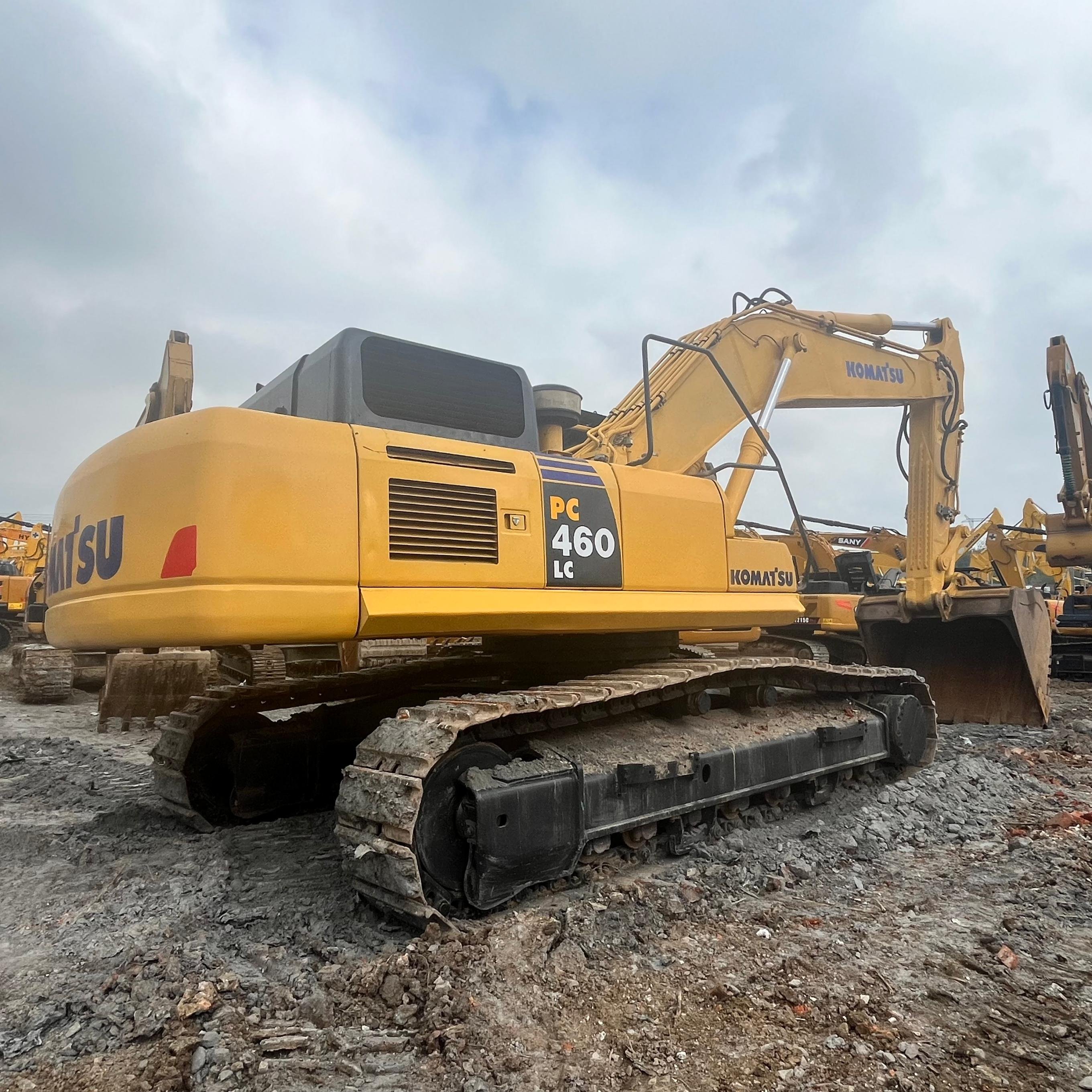 Secondhand Komatsu pc460-8 diggers heavy duty Nice Condition Komatsu460 used Crawler 46ton excavators with Simple Operation