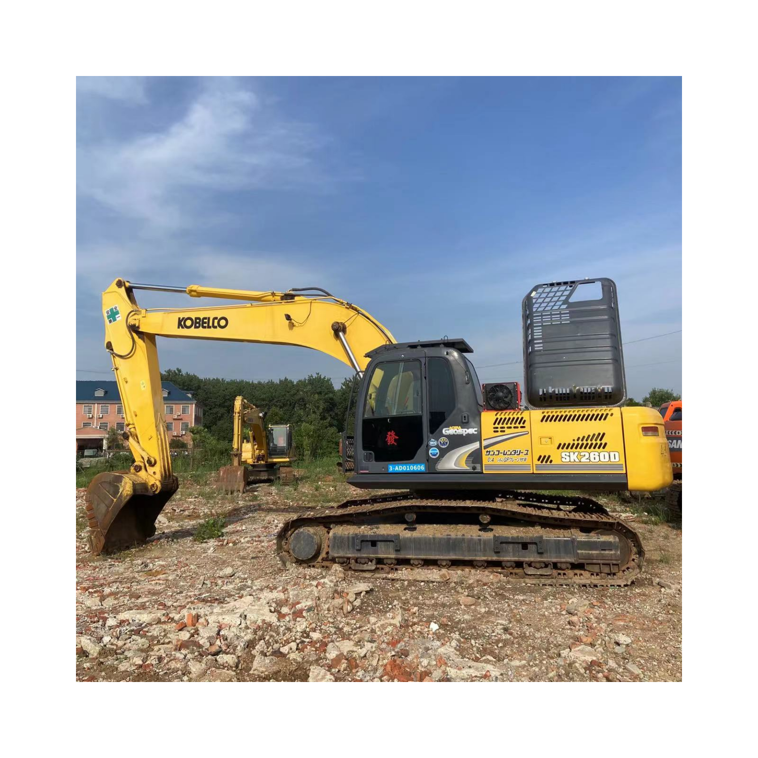 Original Paint Used 26 Ton Kobelco Sk260-8 Sk260 Hydraulic Excavator Sk 260 Sk 260-8 Sk260lc-8 Crawler Excavator For Sale