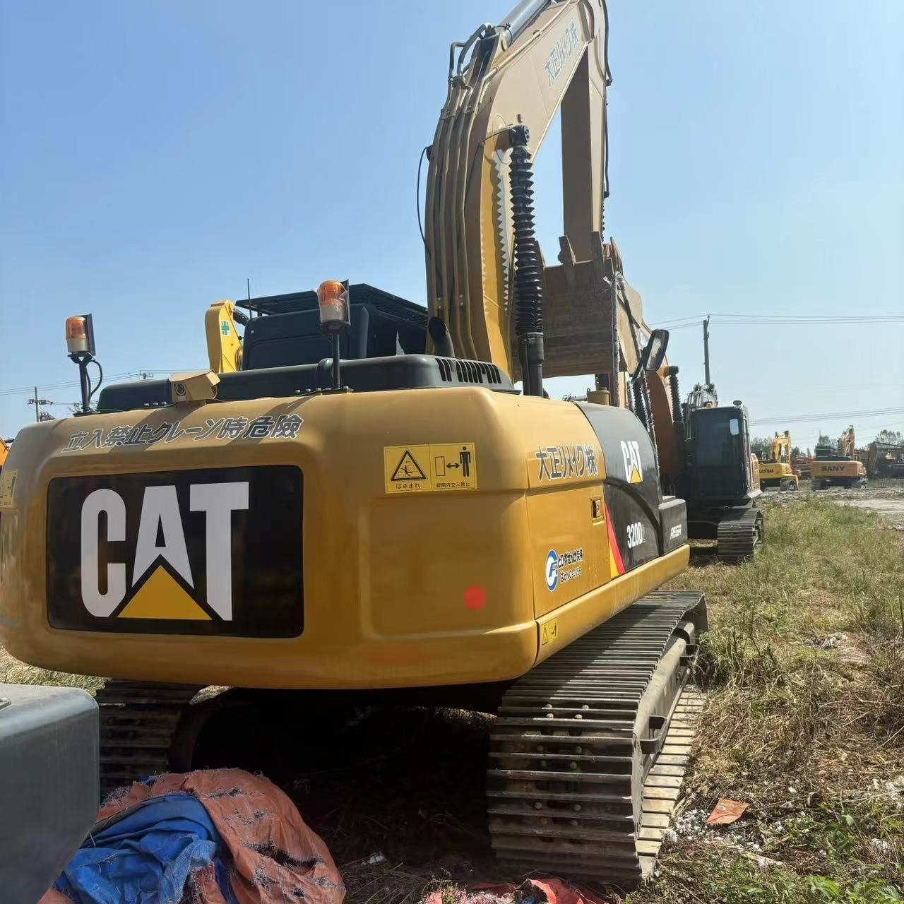 Factory price Used CAT 320D2L Excavator Caterpillar 20 Ton Earth-moving Machinery Cheap Excavator high efficiency for hot sale
