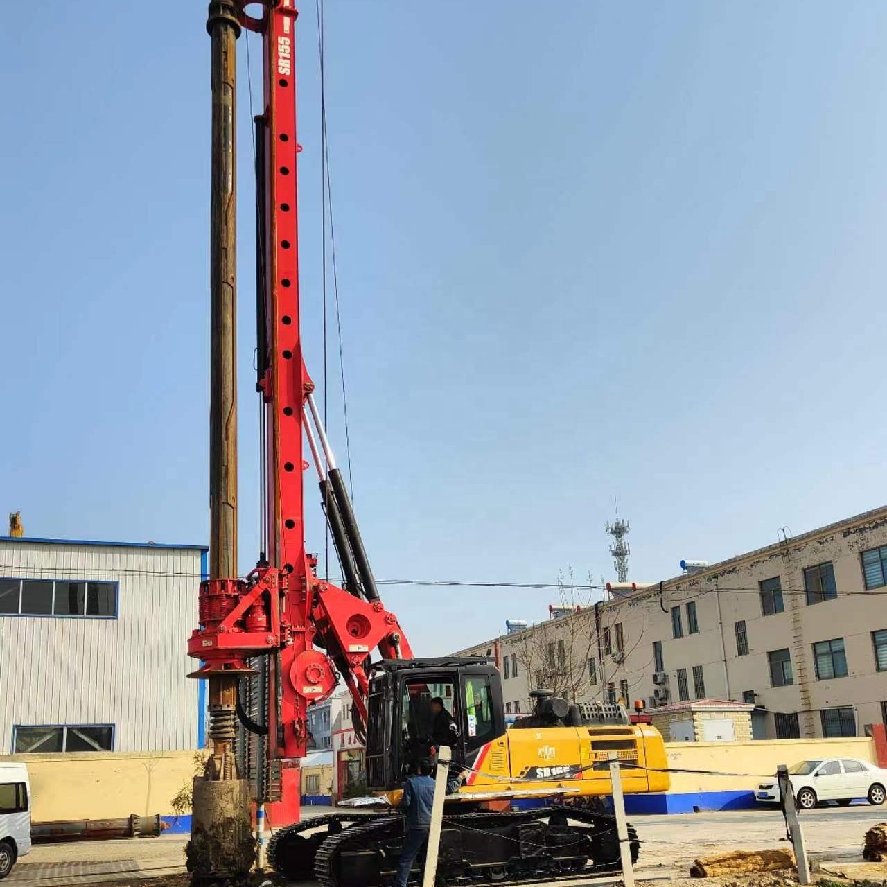 foundation used heavy duty rotary drilling rigs bauer used rigs
