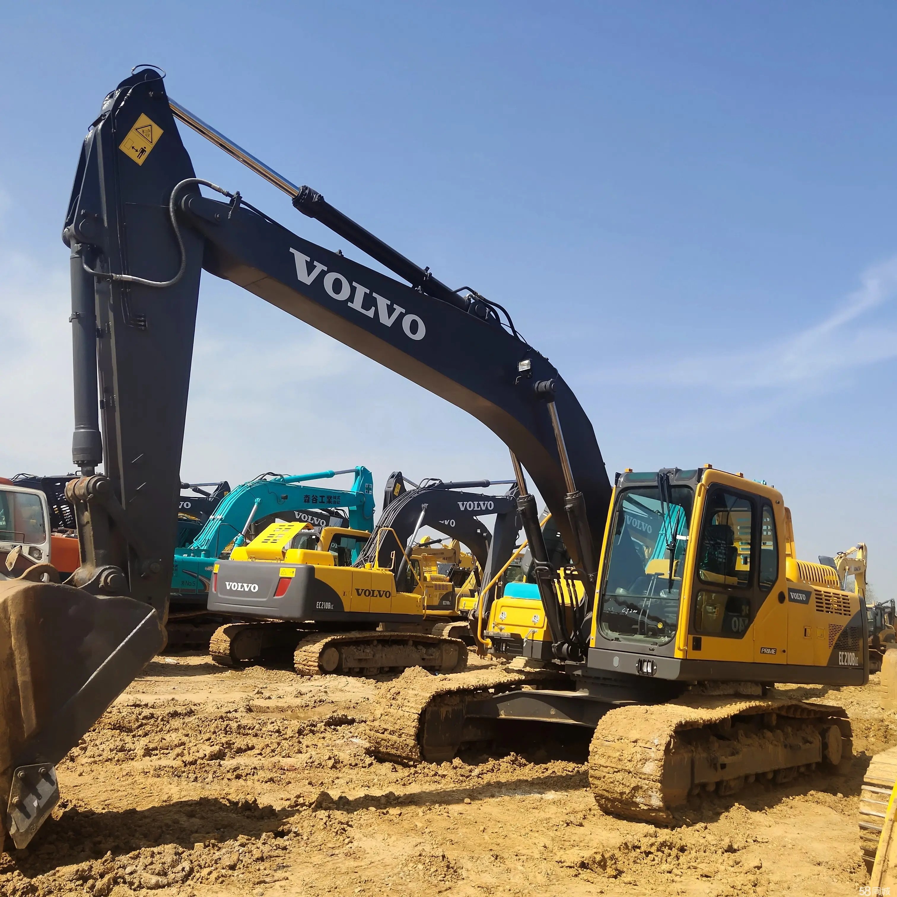 Best Selling Used Caterpillar 320D Wheel Excavator 20 Ton Operating Construction Machine 315D Gearbox Top Second Hand Option