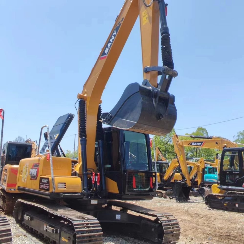 Used Medium Sany 135c pro Second Hand Crawler Excavator Sany Sy135c Sany135 SY 95 C PRO sy135c 13.5TON in China