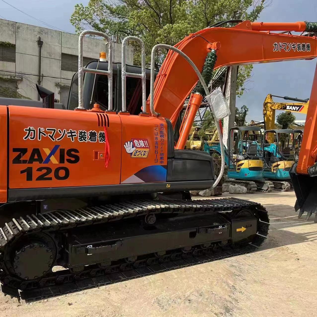 factory direct sale Hitachi Zaxis120 12ton Hydraulic Original used excavator machine