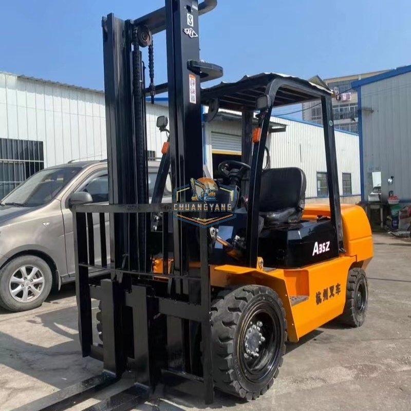 Best Chinese Brand Hangzhou A35Z A30 Forklift 3.5 Tons Diesel Second-Hand-Quality Used Machinery