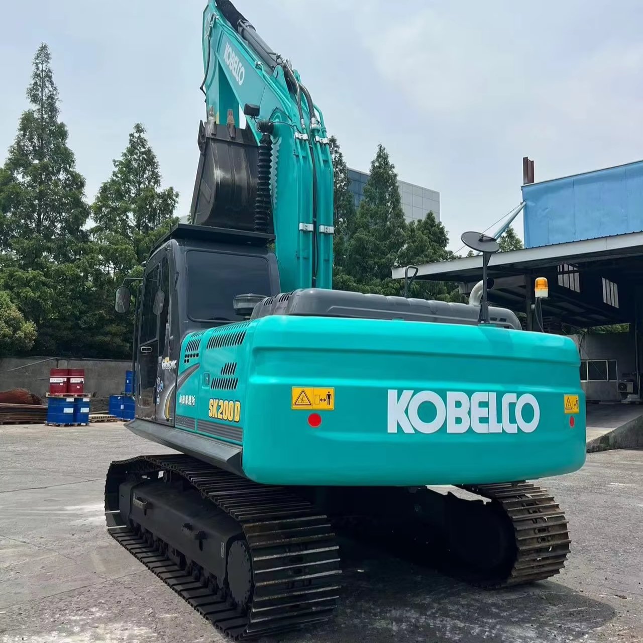 Good Condition Used Kobelco Excavators Kobelco Sk200 Excavator 90% New Kobelco Sk200 20ton Used Excavator On Sale
