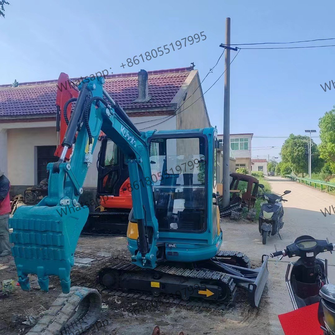 Kubota Brand U20 Mini-Excavator Hitachi Komatsu Caterpillar Hyundai Doosan Second Hand Almost New 2.36 Ton Operating Weight