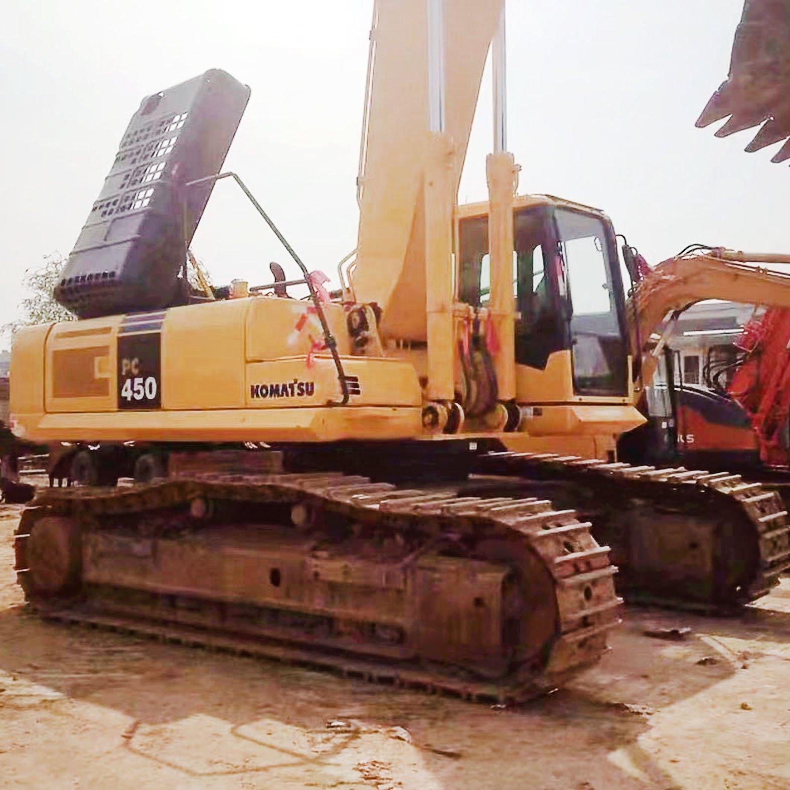 45 Ton Japan original good quality used komatsu PC450-7 excavator with low price in sale Second hand Komatsu PC450-7 excavator