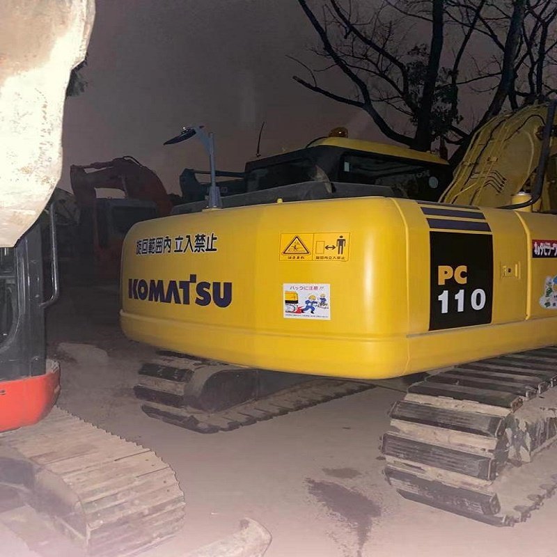 ZiHui Best Selling Harga Excavadora Komatsu Used Machinery PC110 Excavator Construction Machinery used Excavators