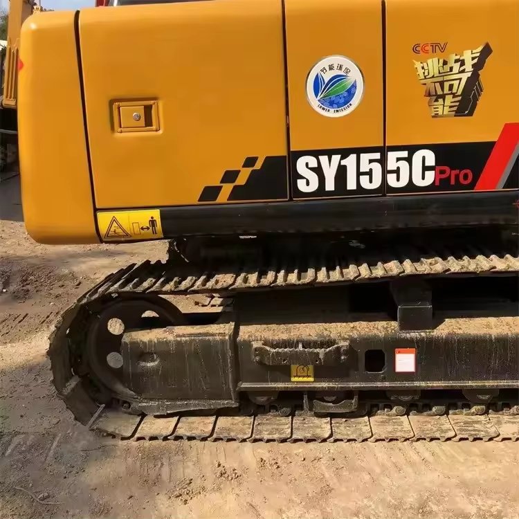 High quality Construction Machinery used Sany sy155 sy155c 15 ton excavator for sany