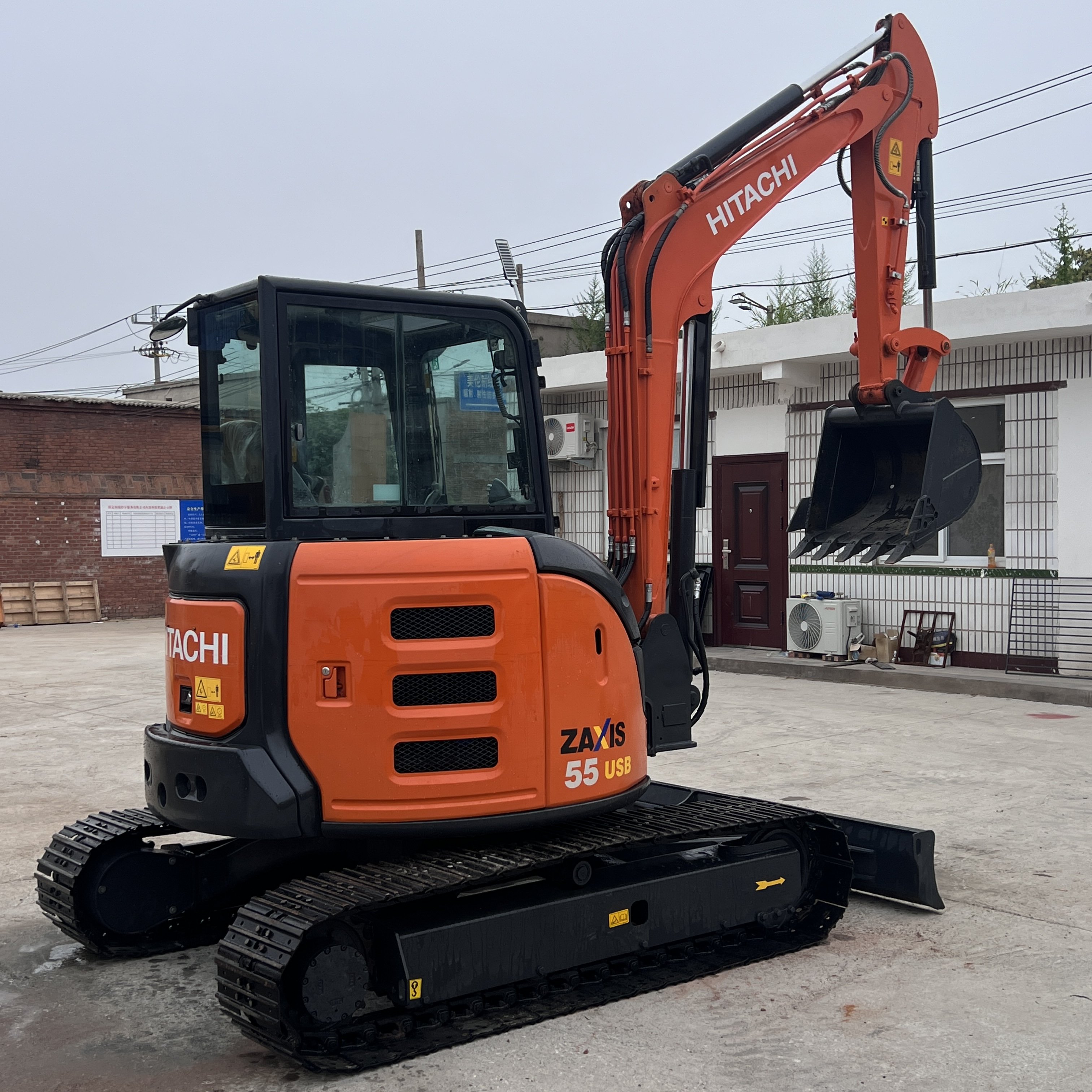 used excavators high quality used hitachi zx55USB ZX55USR excavator zx60 zx70 zx55 japanese mini excavator