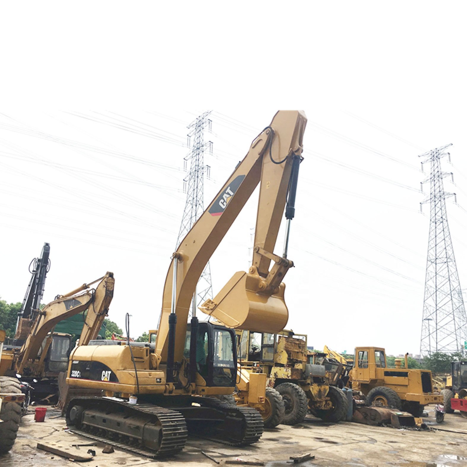 Almost new model high quality original Japan used caterpillar 320CL excavator in stock for sale second hand CAT 320CL
