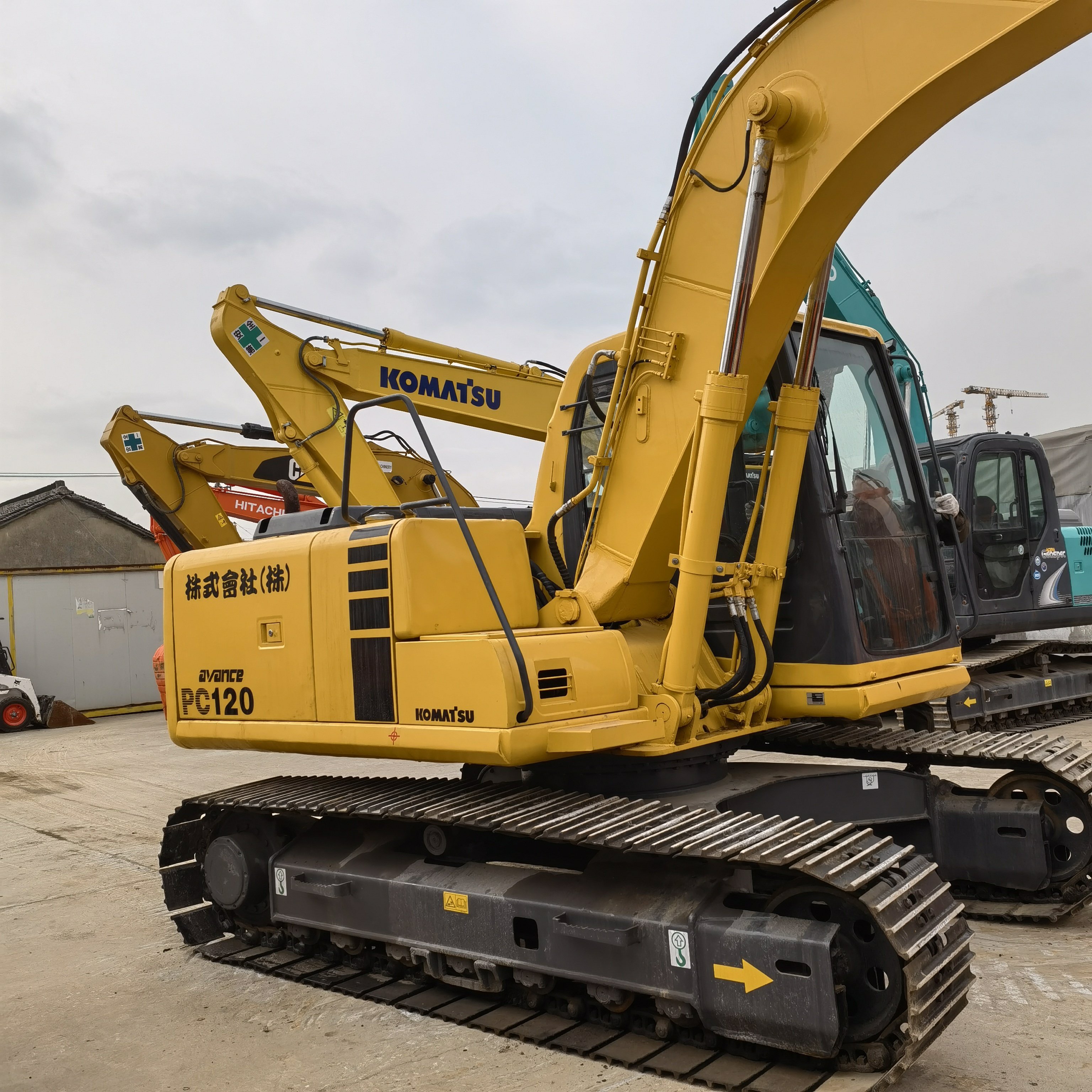 Excellent State Used Komatsu PC220-8 Excavator Machinery Komatsu PC120-6 Construction Machine komatsu pc120 pc120-8