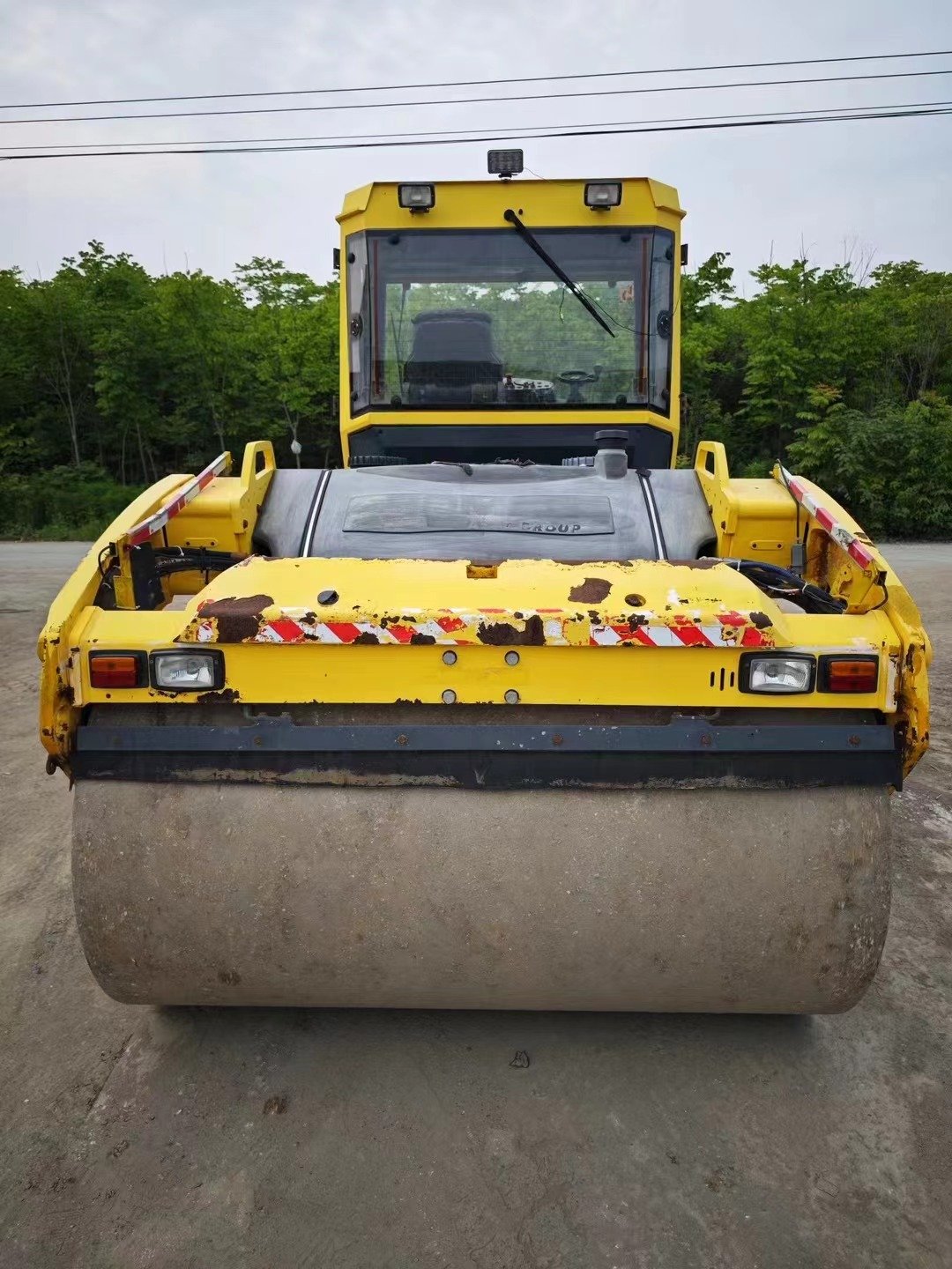 Hot Sale Used BOMAG 203AD-4 Road Roller with double drum roller Cheap Bomag BW202AD 203ad BW213D BW217D BW225D Road Compactor