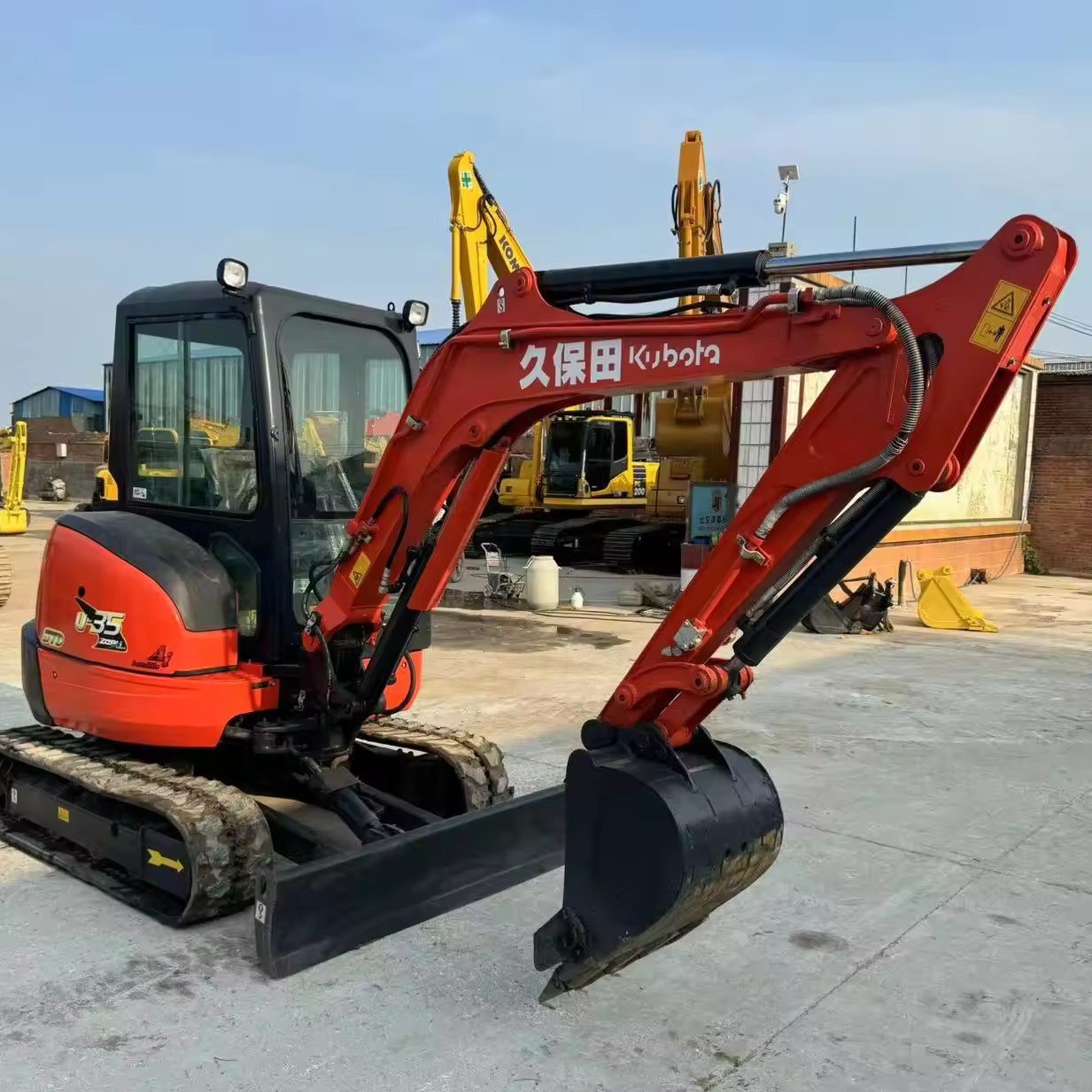 Used Engineering Construction Machinery Second Hand Kubota u35 Used mini Excavator Used mini Digger For Hot Sale
