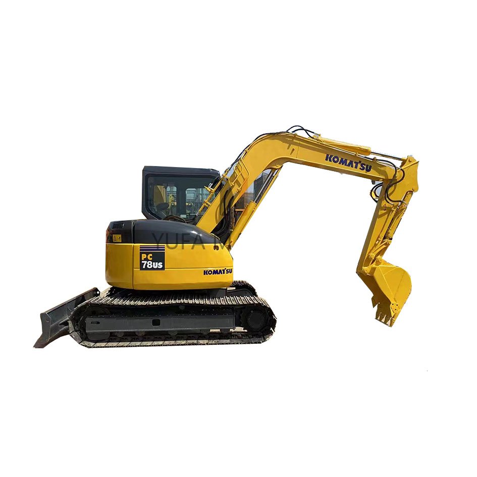 Second hand excavcator 8 Ton komatsu pc78-6 pc78us used excavator 7 ton Japan high quality hydraulic machine with EPA